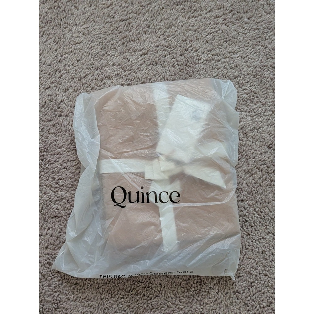 Quince European Linen Sham Set Of 2 Pillowcases Desert Sunset King NWT - Picture 3 of 5